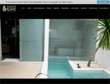 Tablet Screenshot of montblancmotel.com
